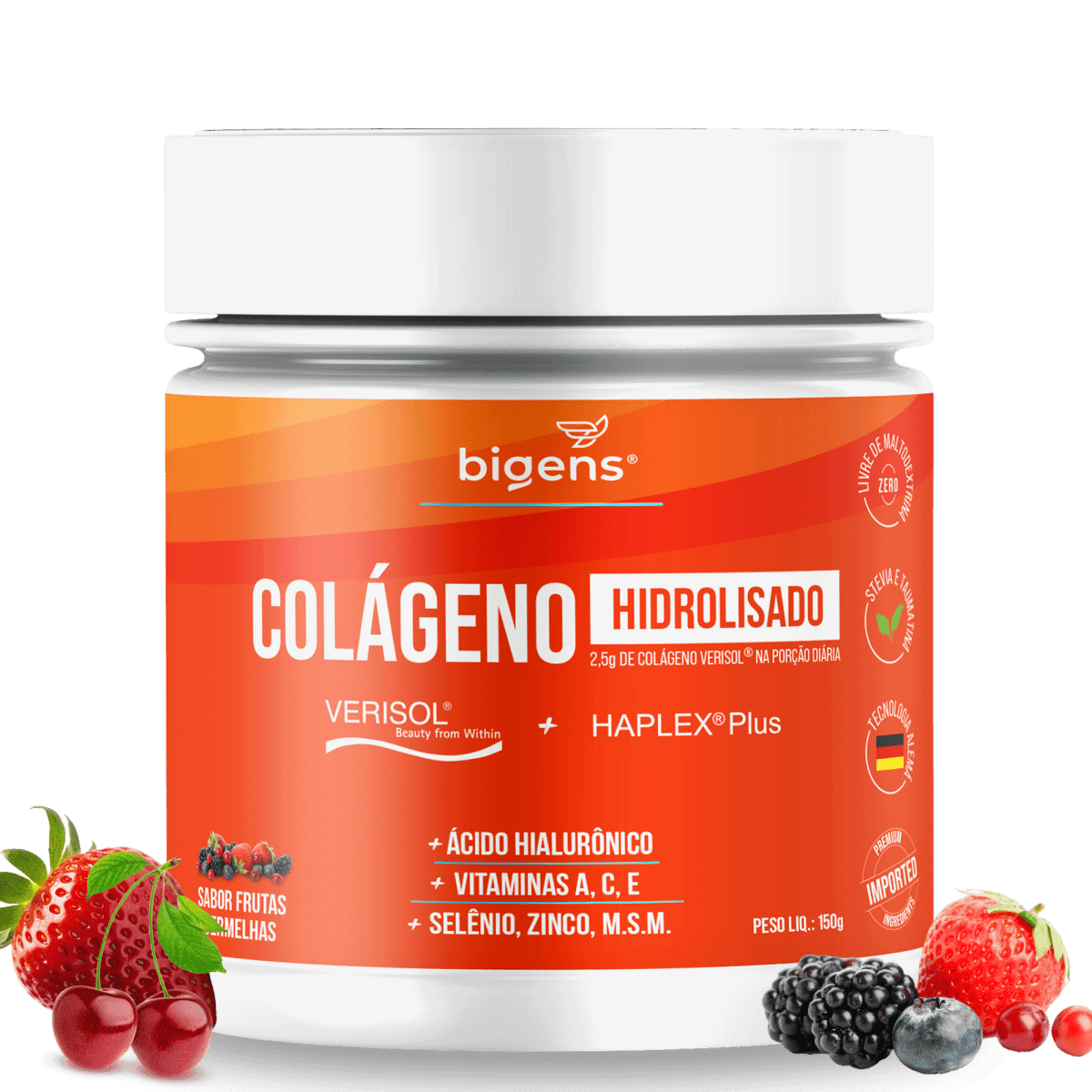 Colágeno Verisol em Pó | Verisol® + Haplex Plus® 150g - Bigens