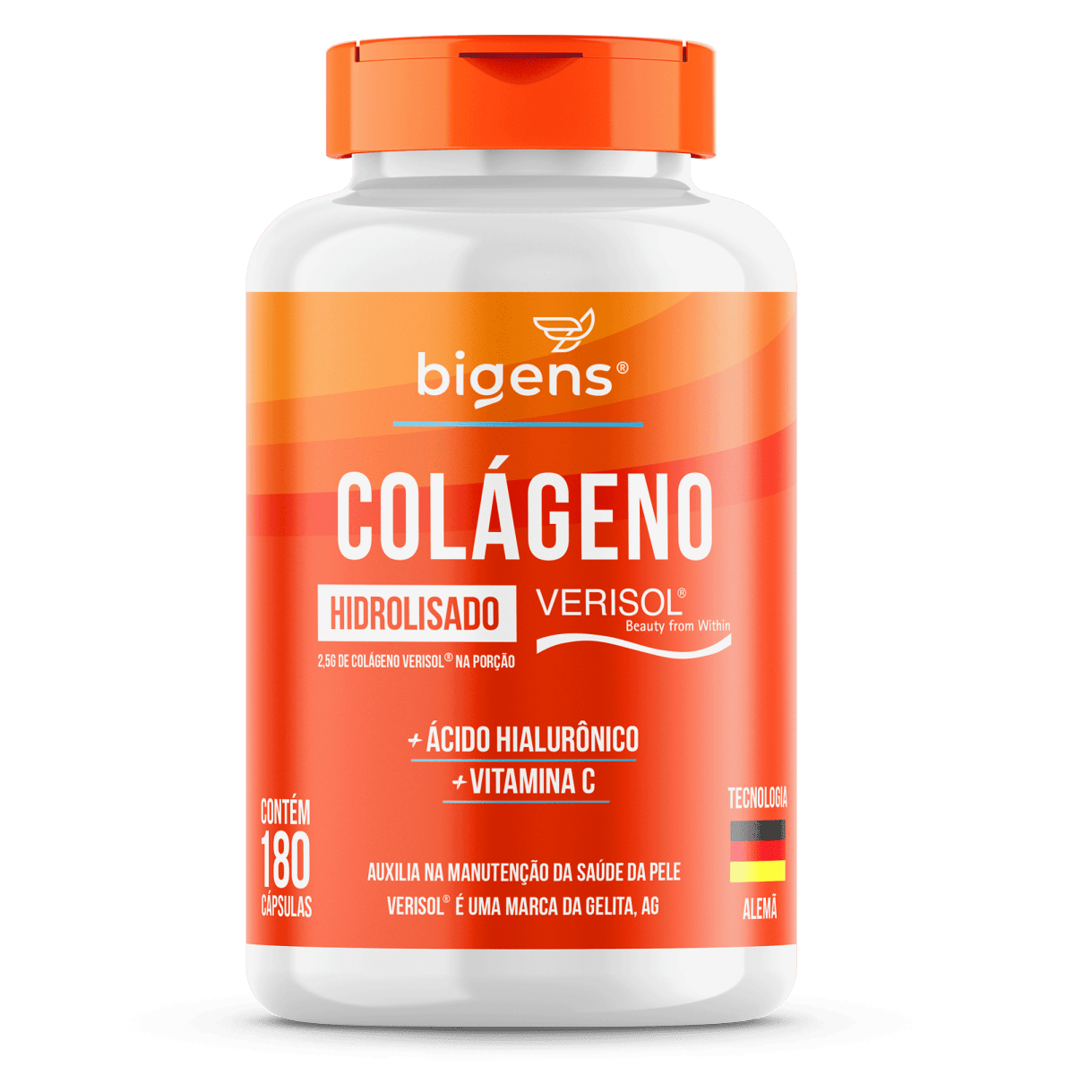 Colágeno Verisol ® | Hidrolisado 180 Cápsulas - Bigens