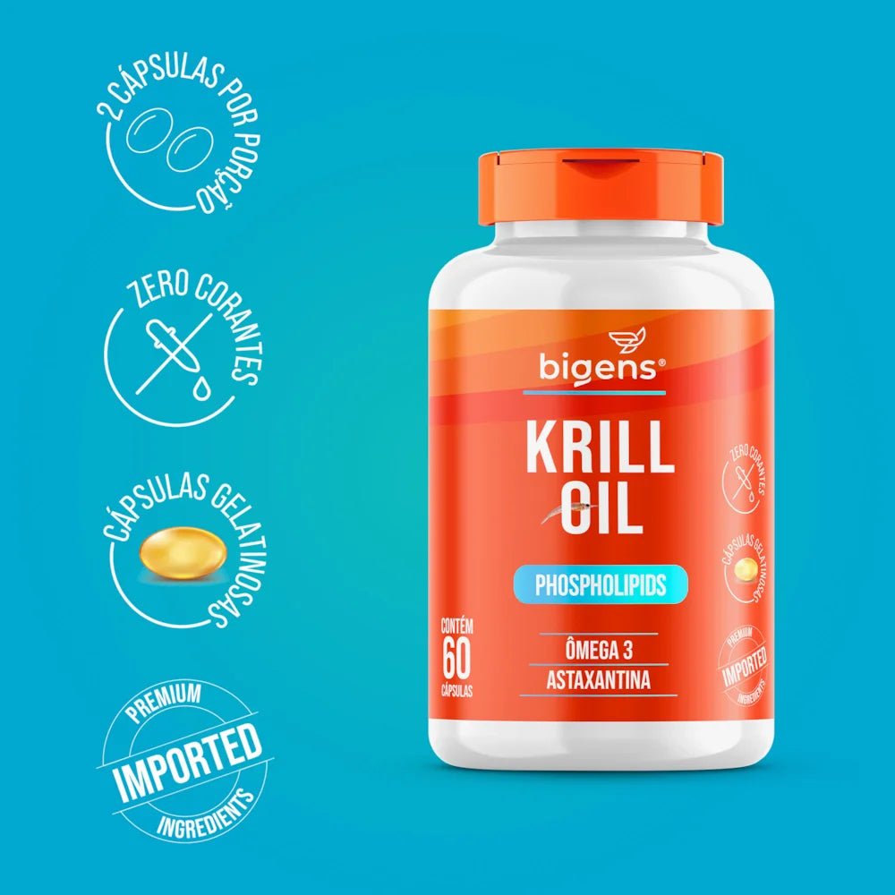 Krill Oil | Phospholipidis 60 Cápsulas - Bigens