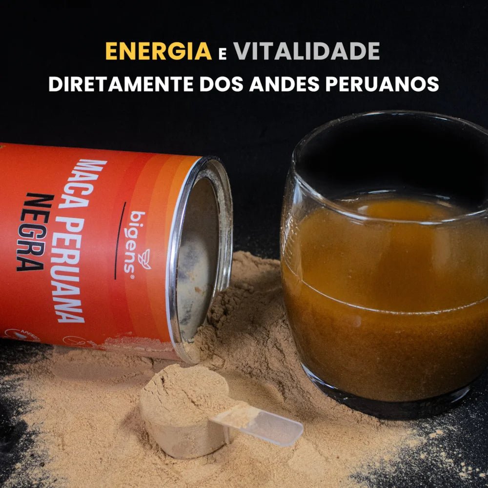 Maca Peruana Negra | 5.000mg por porção 150g - Bigens
