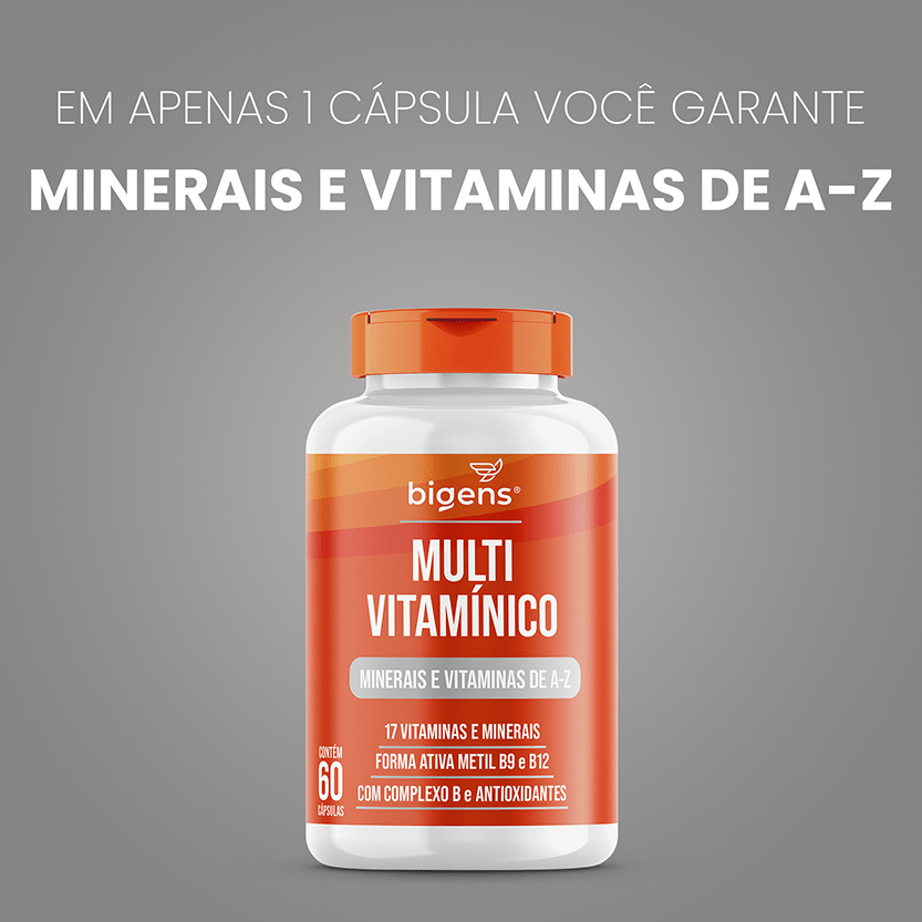 Multivitamínico | A - Z 60 Cápsulas - Bigens