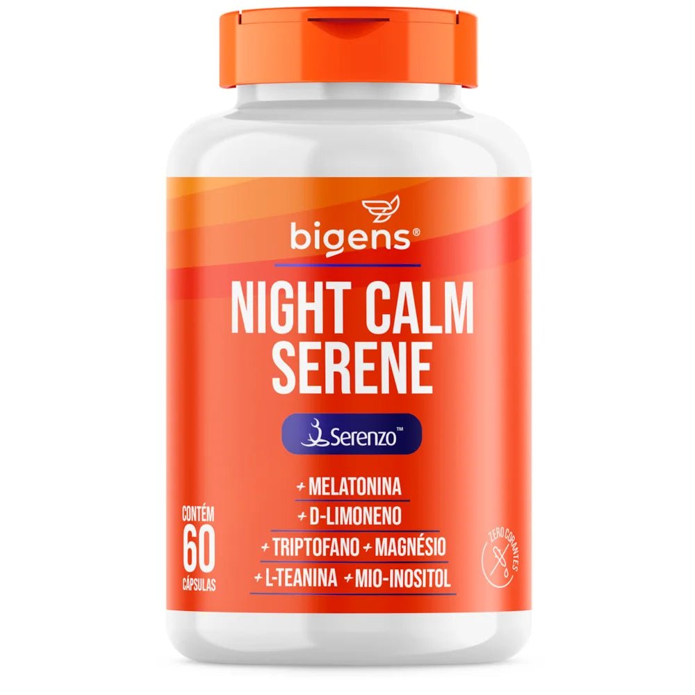 Night Calm Serene | Serenzo® 60 Cápsulas - Bigens
