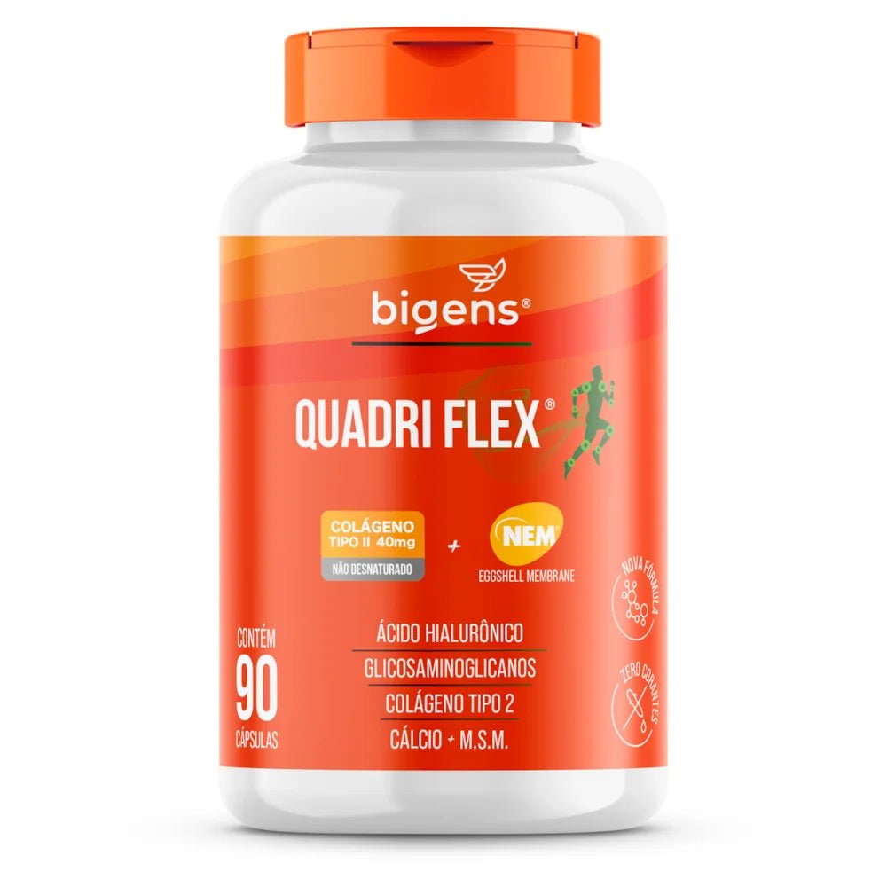 Quadri Flex Colágeno 2 + NEM 90 Cápsulas - Bigens