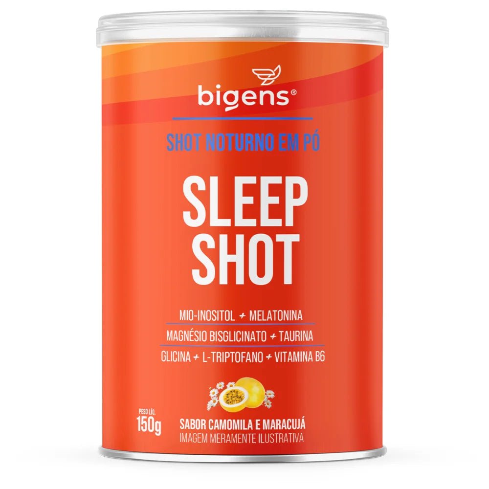 Sleep Shot | 7 ingredientes em apenas 1 shot 150g - Bigens