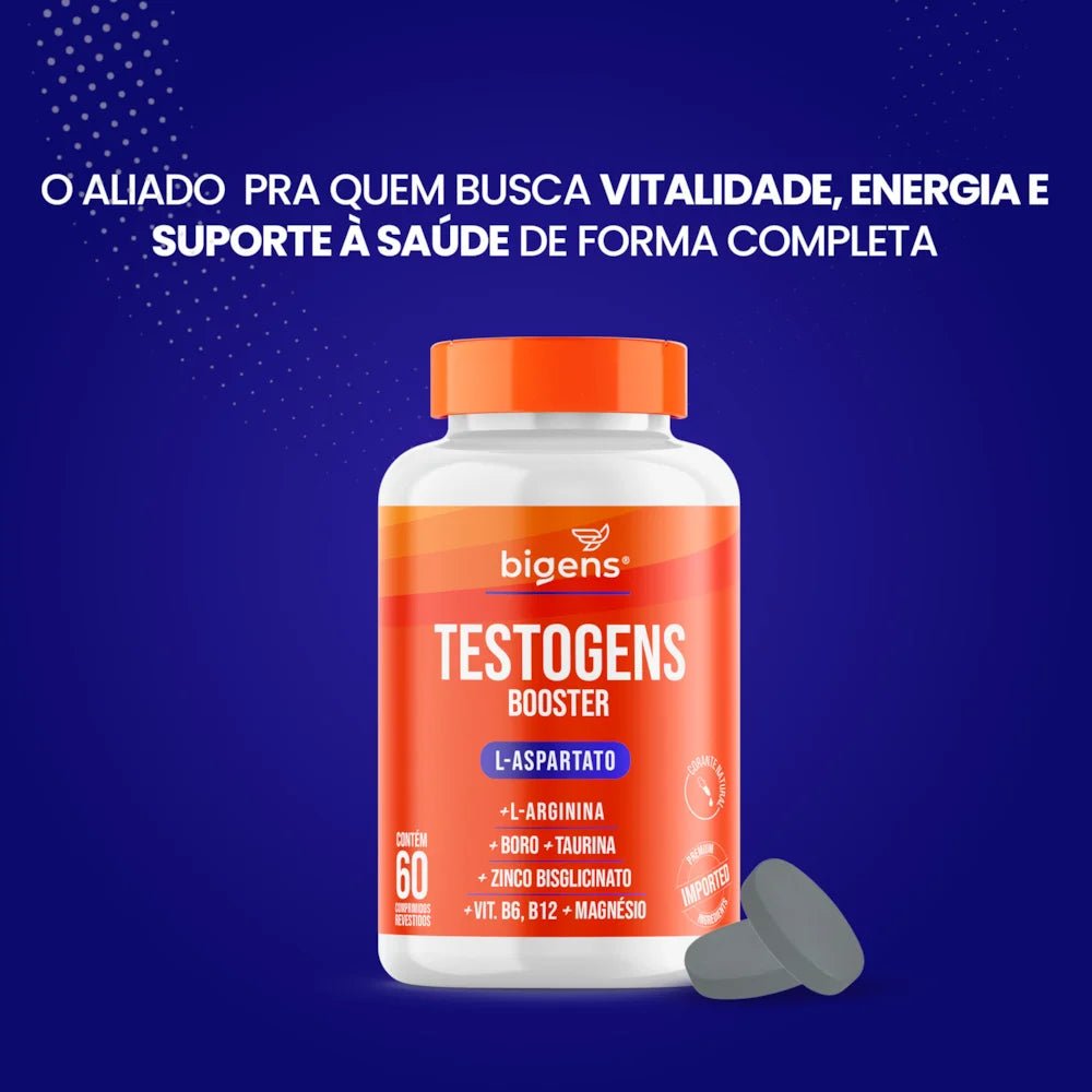 Testogens | L - Aspartato 60 Comprimidos - Bigens