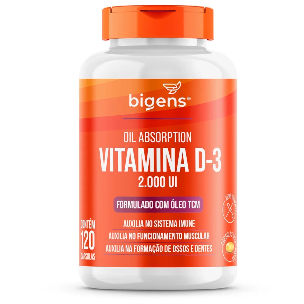 Vitamina D3 | 2000 UI TCM - Bigens