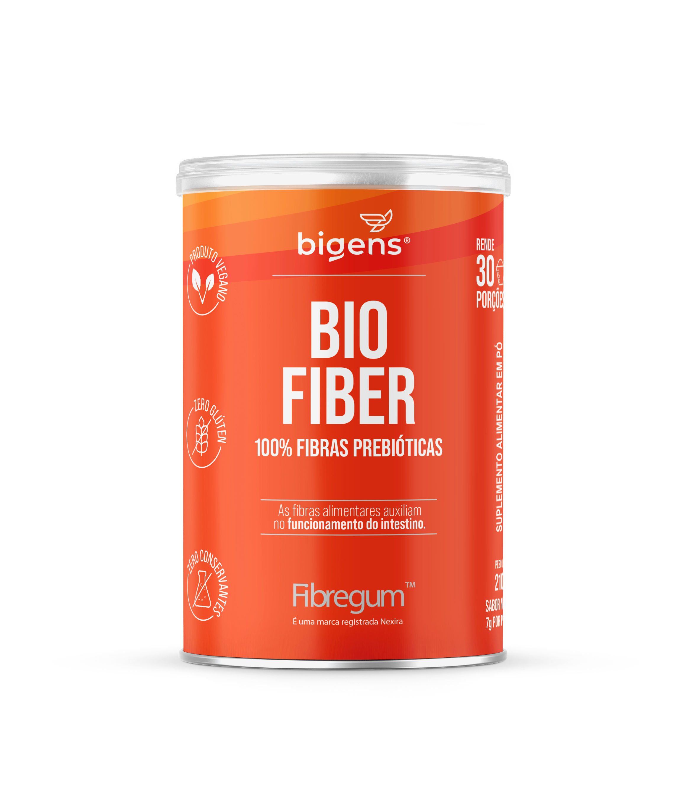 Bio Fiber | 100% Fibras Prebióticas 210g
