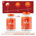 B complex | B9 + B12 + B1 + B2 + B3 + B5 + B6 e B7 60 Cápsulas - Bigens