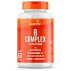B complex | B9 + B12 + B1 + B2 + B3 + B5 + B6 e B7 60 Cápsulas - Bigens