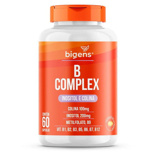 B Complex Inositol Colina | 60 Cápsulas - Bigens