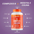 B Complex Inositol Colina | 60 Cápsulas - Bigens