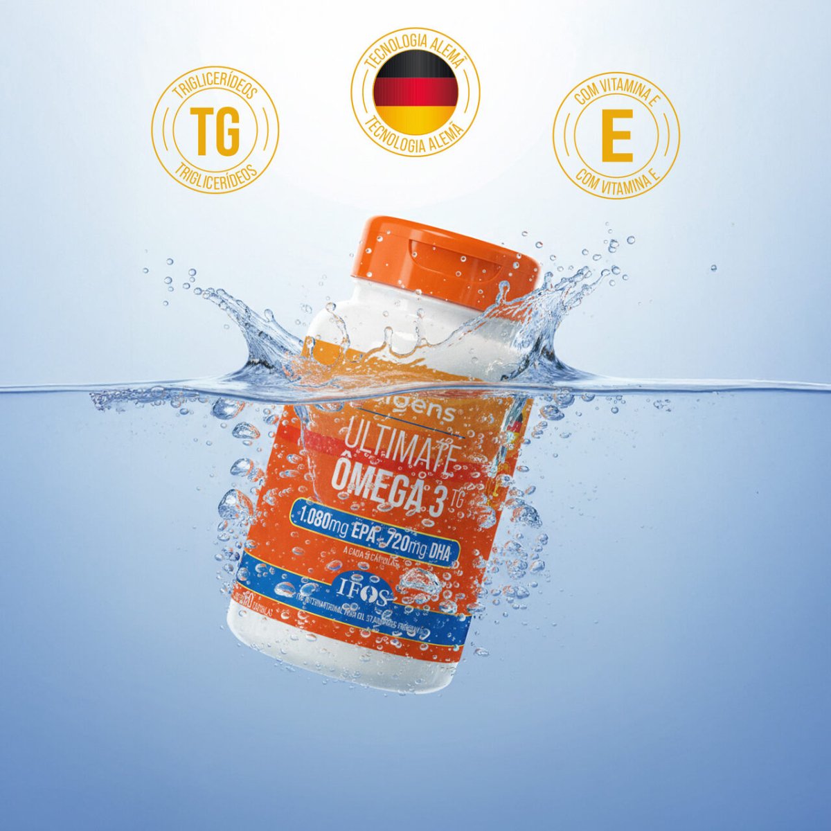 BIGENS ULTIMATE ÔMEGA 3 TG 60 CAPS - Bigens