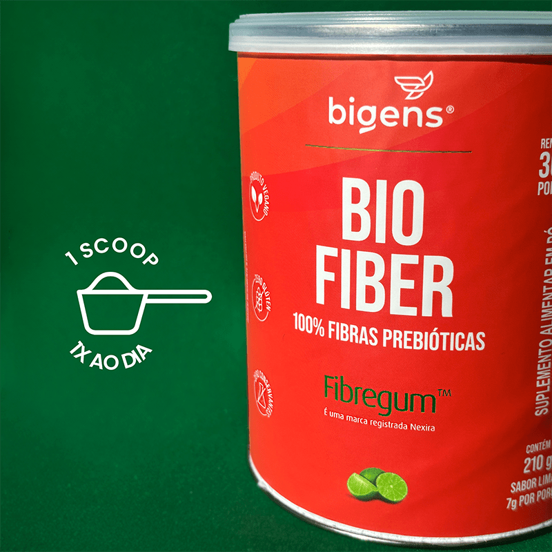Bio Fiber | 100% Fibras Prebióticas 210g - Bigens