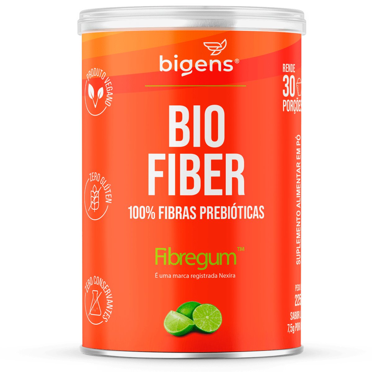 Bio Fiber | 100% Fibras Prebióticas 210g - Bigens