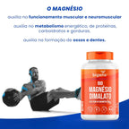 Bio Magnésio Dimalato | 250mg de Magnésio Elementar 60 Cápsulas - Bigens