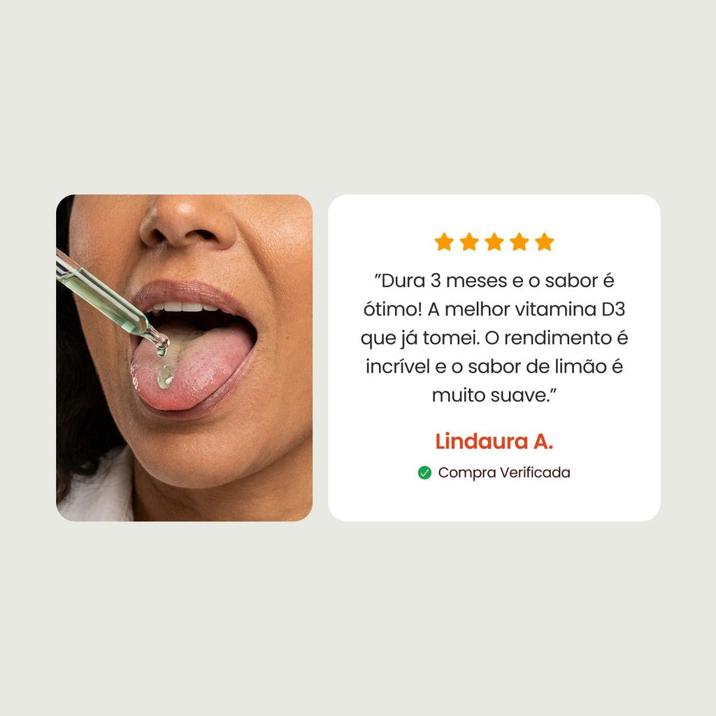 Bio Synergy | D3 2000ui + K2 Mk7 20mcg, vitamina A, D E e K, Sabor Limão, 20mL - Bigens