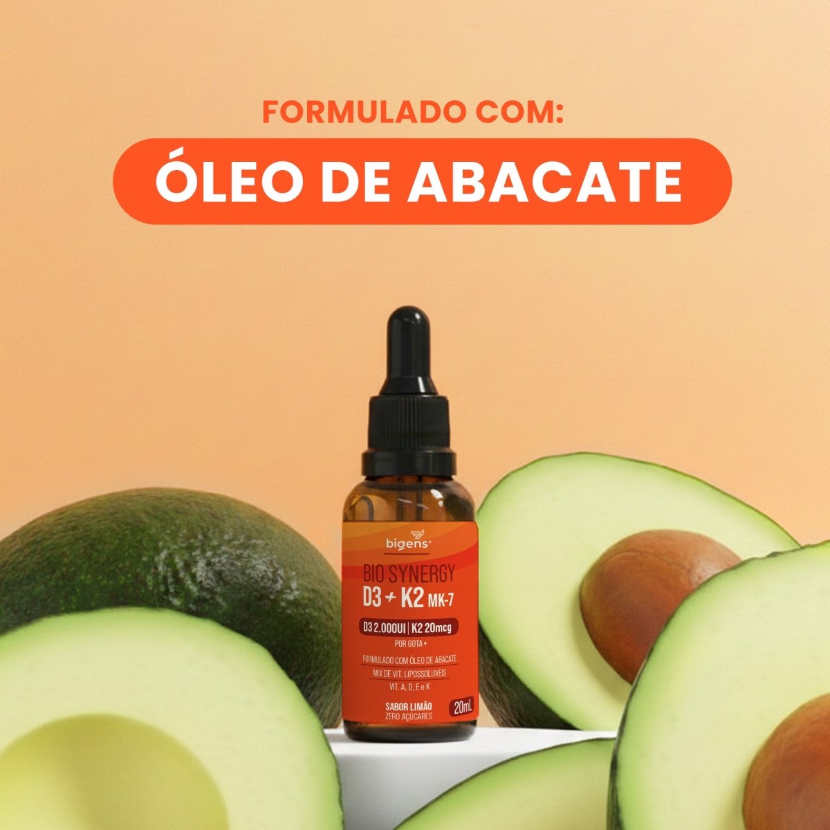 Bio Synergy | Vit. A, D, K e E 20ml - Bigens