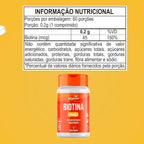 Biotina 60 | 45mcg 60 Pastilhas Mastigáveis - Bigens