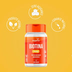 Biotina 60 | 45mcg 60 Pastilhas Mastigáveis - Bigens