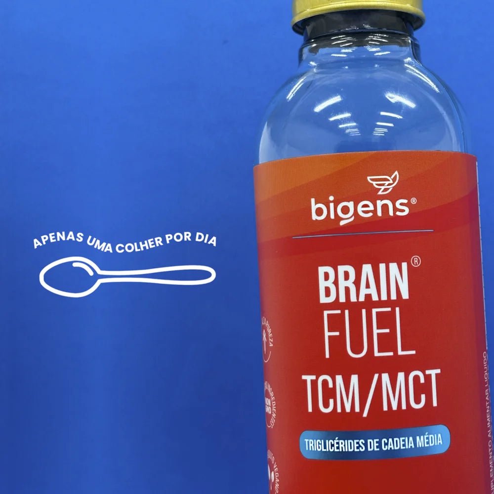 Brain Fuel TCM 100% Óleo de Coco 300ml - Bigens