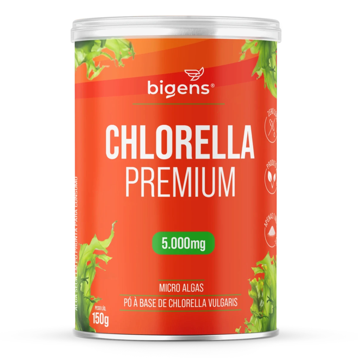 Chlorella Premium | 5.000mg por Dose 150g - Bigens