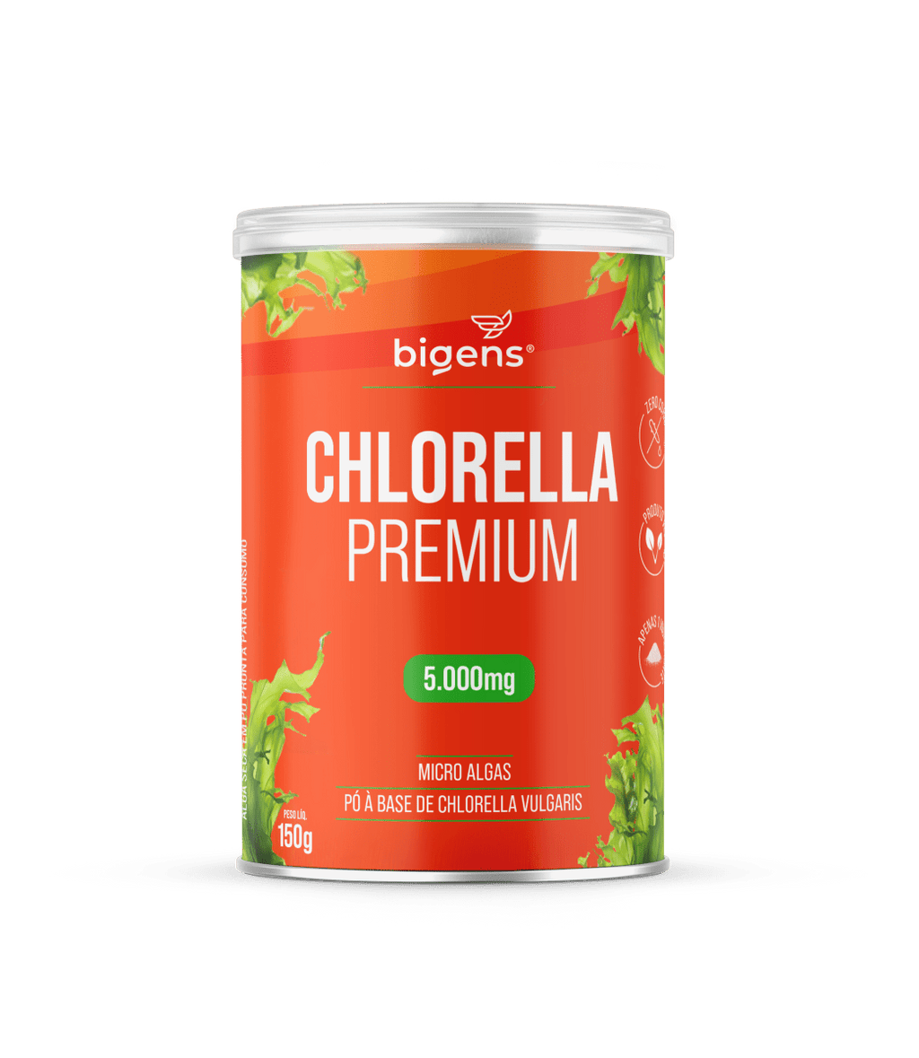 Chlorella Premium | 5.000mg por Dose 150g - Bigens