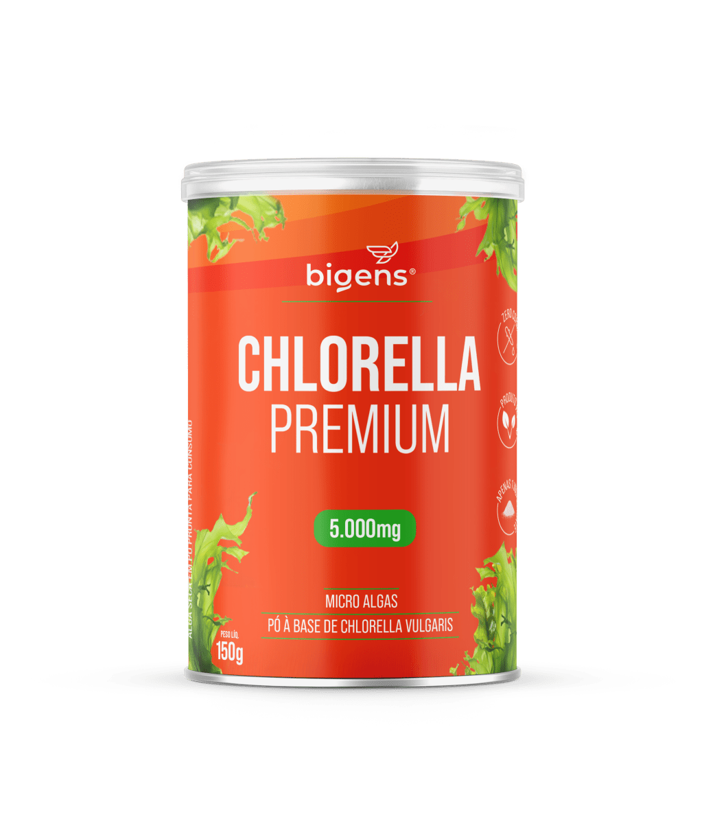 Chlorella Premium | 5.000mg por Dose 150g - Bigens