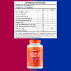 Coenzima Q10 + Ômega 3 | Q10 100mg + Ômega 3 311mg + Vit. E 15mg 60 Cápsulas - Bigens