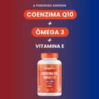 Coenzima Q10 + Ômega 3 | Q10 100mg + Ômega 3 311mg + Vit. E 15mg 60 Cápsulas - Bigens