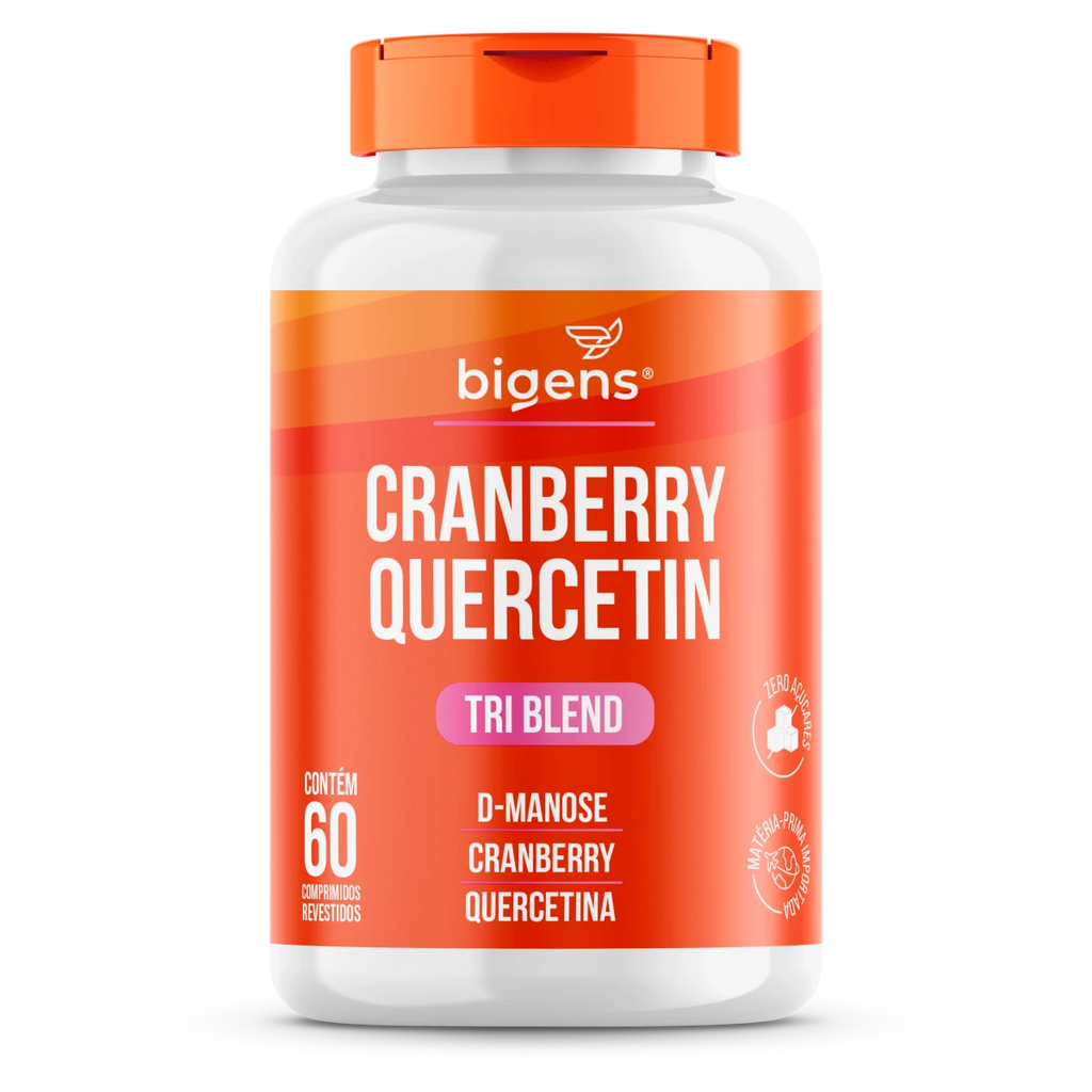 Cranberry Quercetin | D - Manose + Cranberry + Quercetina 60 Comprimidos - Bigens
