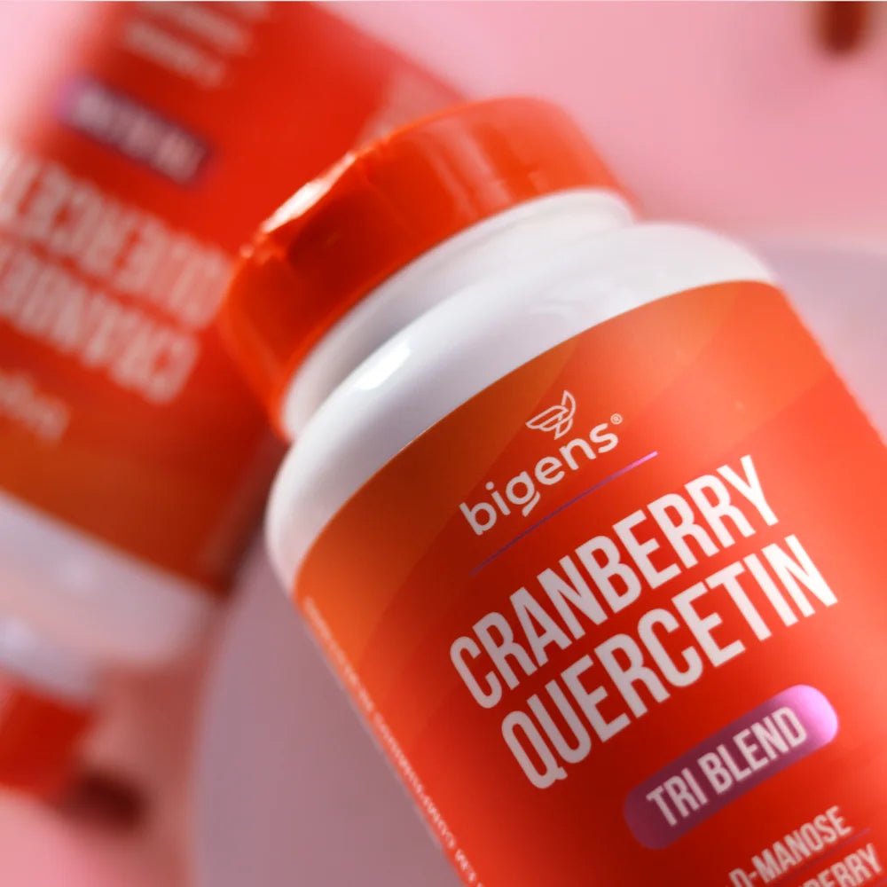 Cranberry Quercetin | D - Manose + Cranberry + Quercetina 60 Comprimidos - Bigens