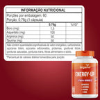 Energy Up | Aspartato + L - Arginina + Taurina + Boro 60 Cápsulas - Bigens