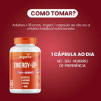 Energy Up | Aspartato + L - Arginina + Taurina + Boro 60 Cápsulas - Bigens