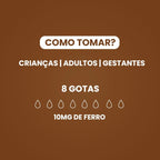 Ferro Quelato Gotas | Bisglicinato 30ml - Bigens