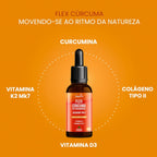 Flex Cúrcuma | Colágeno Tipo 2 30ml - Bigens