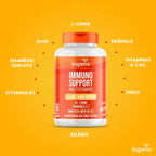 Immuno Support Multivitaminic | L - Lisina + Alho + Própolis 90 Cápsulas - Bigens