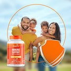Immuno Support Multivitaminic | L - Lisina + Alho + Própolis 90 Cápsulas - Bigens