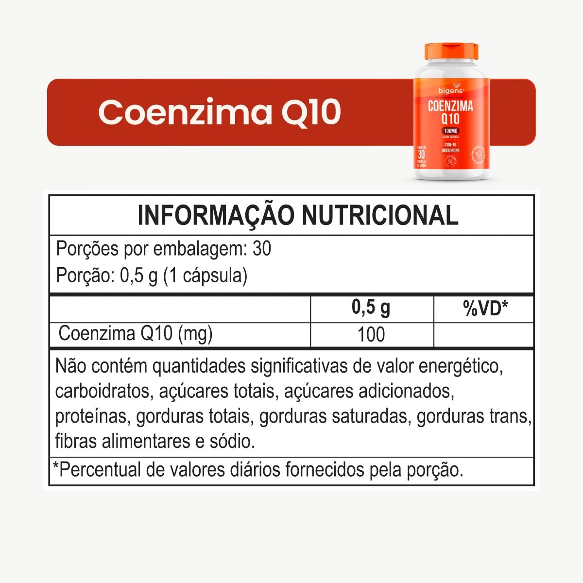 Kit Energia e Disposição: Wake Up Shot Laranja Moro + Coenzima Q10 100mg | Bigens - Bigens