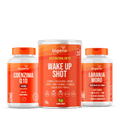 Kit Energia e Disposição: Wake Up Shot Laranja Moro + Coenzima Q10 100mg | Bigens - Bigens