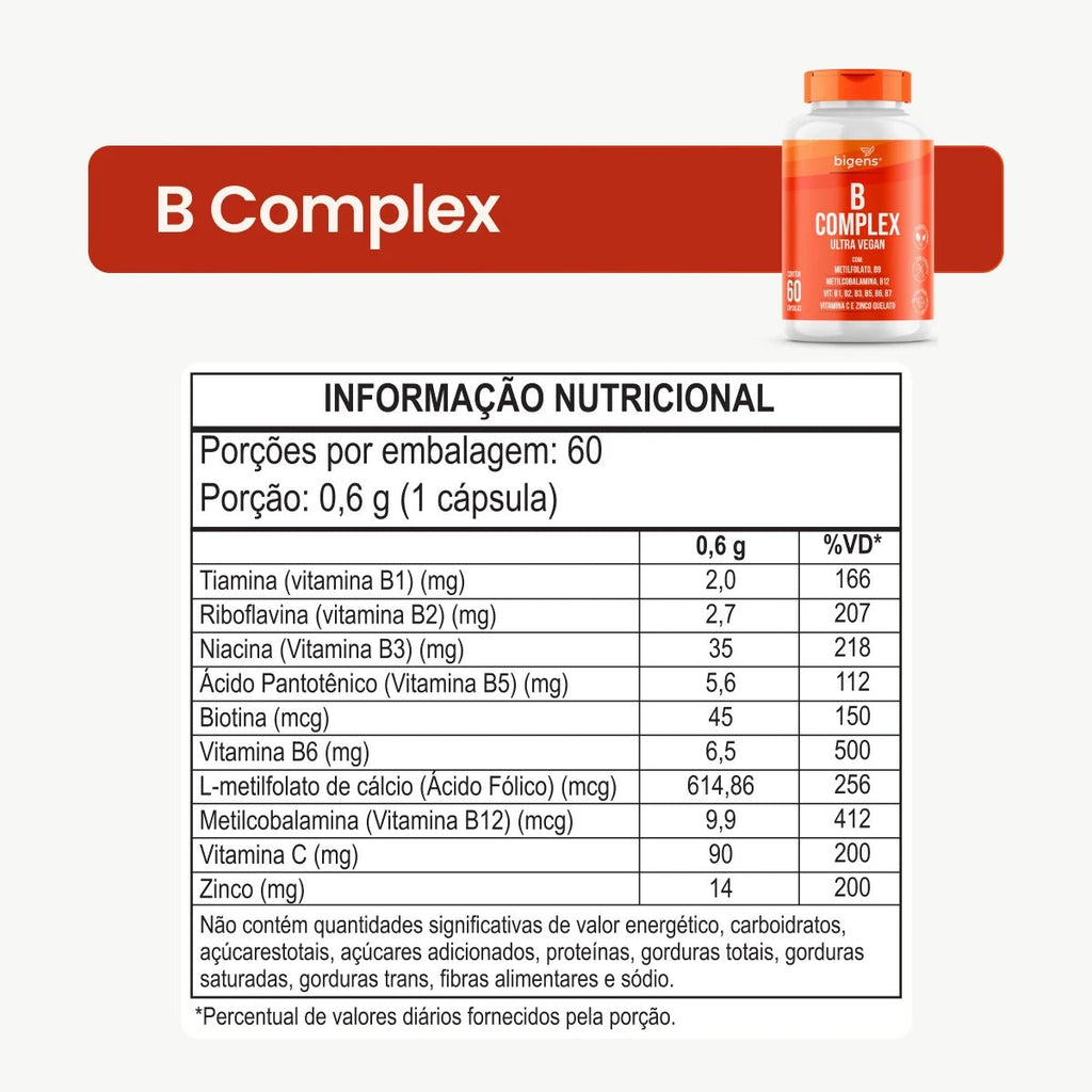 Kit Essenciais: Q10 + Ômega 3 + Magnésio + Complexo B + D3 + Brinde - Bigens