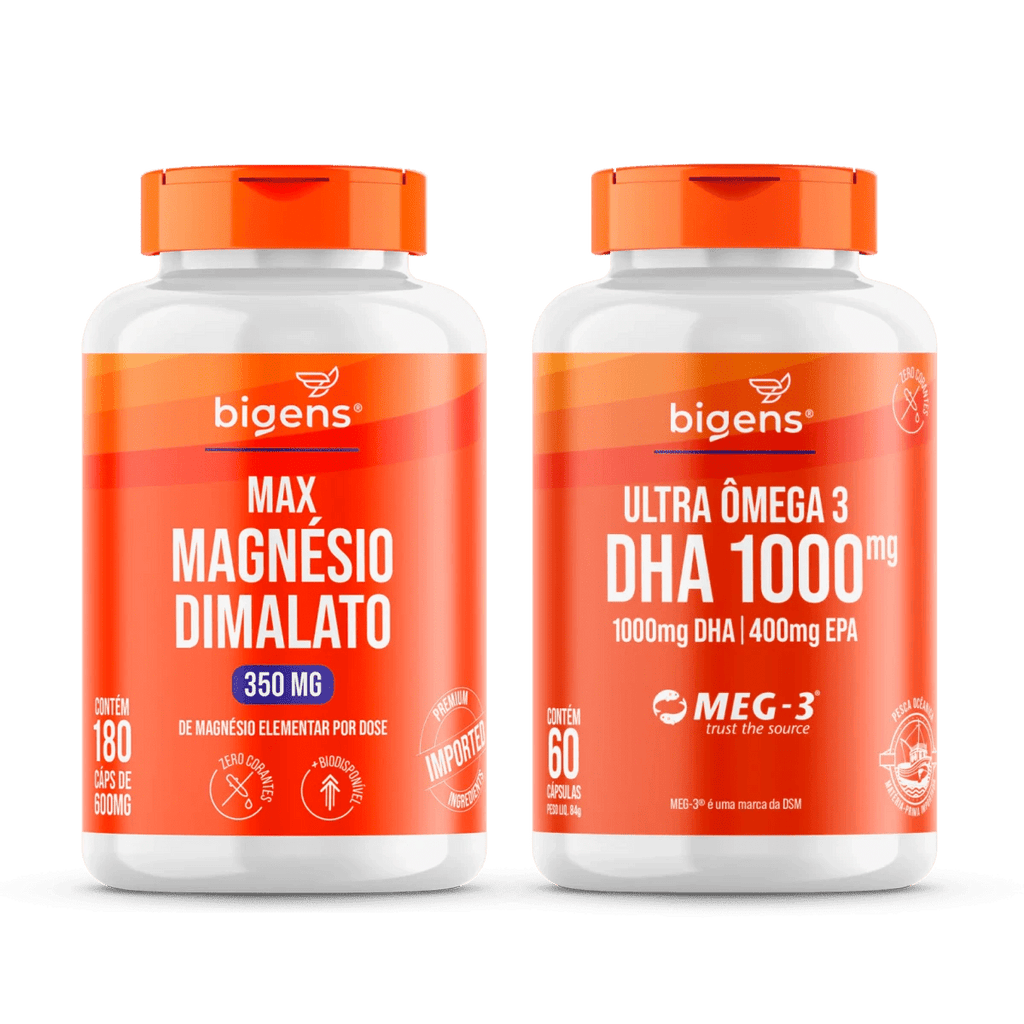 Kit Estrutural - Ultra Ômega + Max Magnésio - Bigens