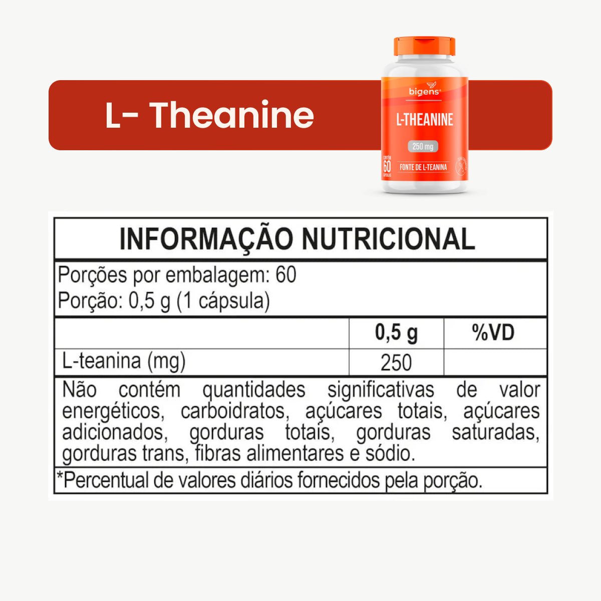Kit Performance Mental e Foco: +Brain, Mental Focus e Theanina | Bigens - Bigens