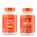 Kit Vitalidade - Ferro com Vitamina C + B Complex cápsulas - Bigens