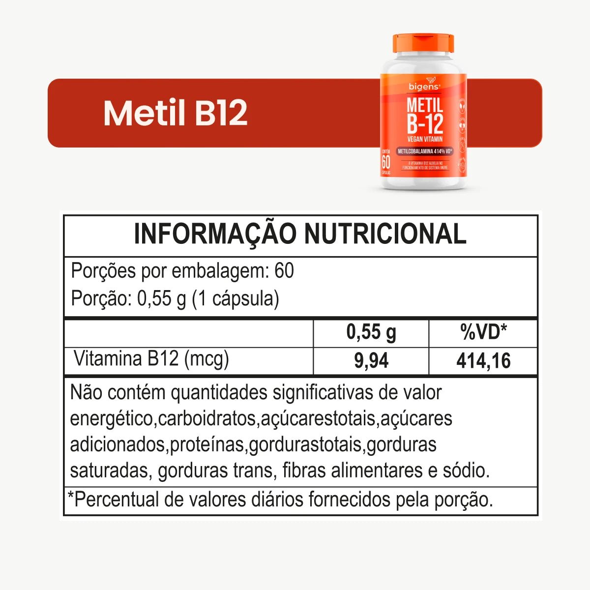 Kit Vitalidade Sanguínea: Suporte de Ferro, Zinco e B12 – Bigens - Bigens