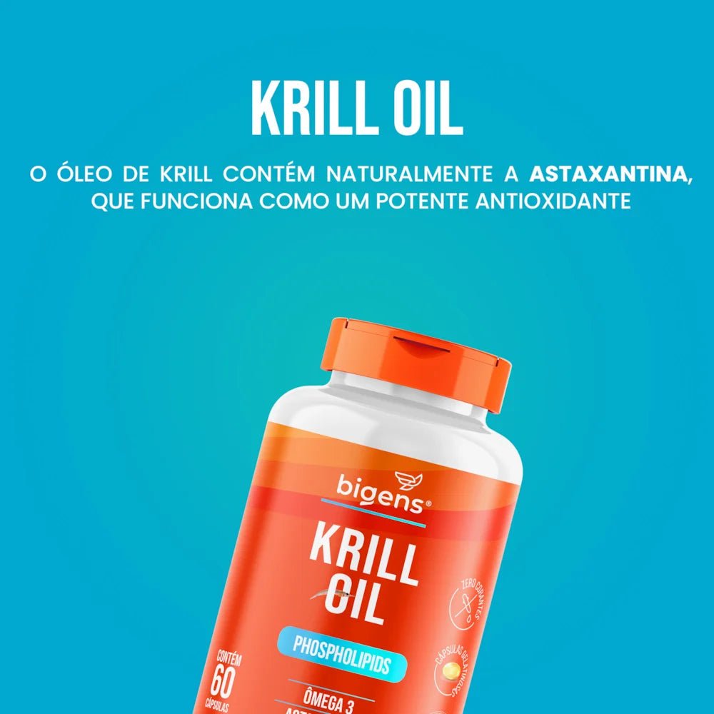 Krill Oil | Phospholipidis 60 Cápsulas - Bigens