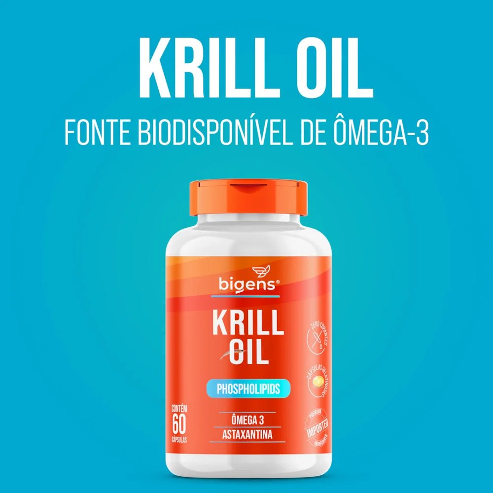 Krill Oil | Phospholipidis 60 Cápsulas - Bigens