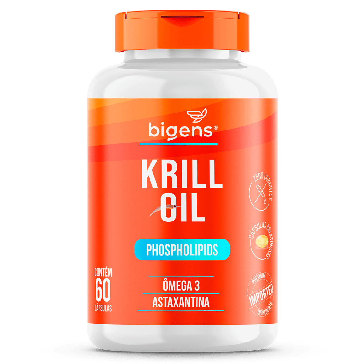 Krill Oil | Phospholipidis 60 Cápsulas - Bigens