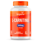 L - Carnitina | 1.400mg de L - Carnitina 120 Cápsulas - Bigens