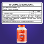 L - Carnitina | 1.400mg de L - Carnitina 120 Cápsulas - Bigens