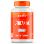 L - Theanine | Fonte de L - Teanina 250mg 60 Cápsulas - Bigens